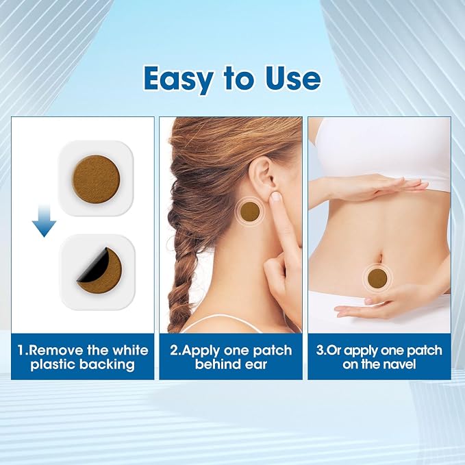 MQ Motion Sickness Patch, Sea Sickness Patches Behind Ear