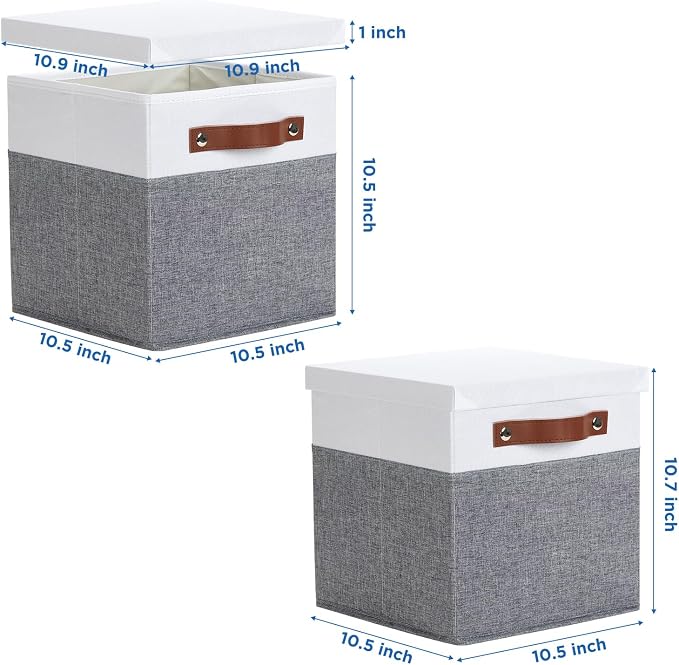 Temary Foldable Fabric Storage Bins