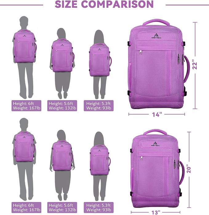50L Carry On Backpack, Extra Large Laptop Backpack, Travel Backpack