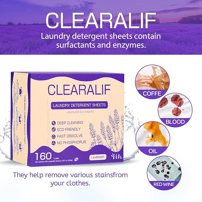 Laundry Detergent Sheets, Apartments