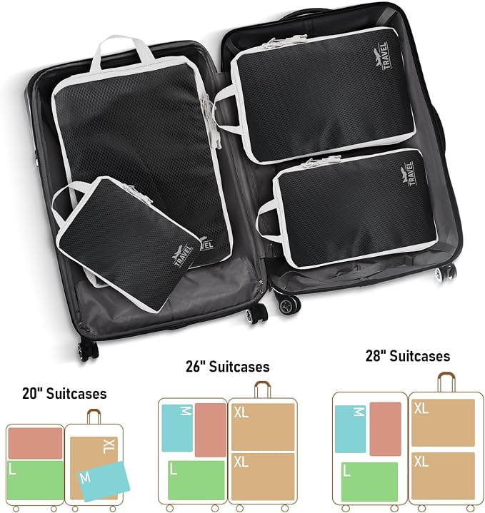 4-Piece Packing Cube Set