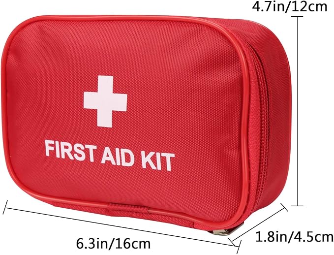 AOUTACC 6 Pack Empty First Aid Kit Bag, Lightweight Empty First Aid Bag