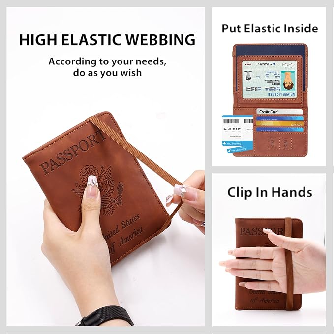 Melsbrinna Rfid Passport Holder