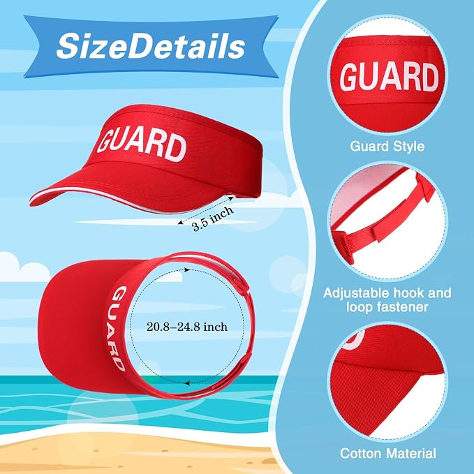 Halloween Guard Visor Hat Emergency Whistles
