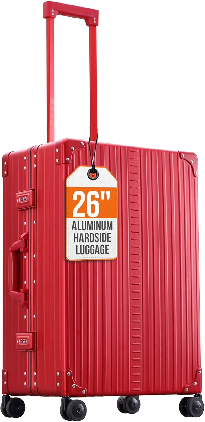 Aleon All Aluminum Lightweight 26" Carry-On Luggage