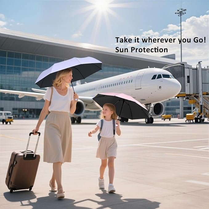BAODINI Travel Mini Umbrella for Purse