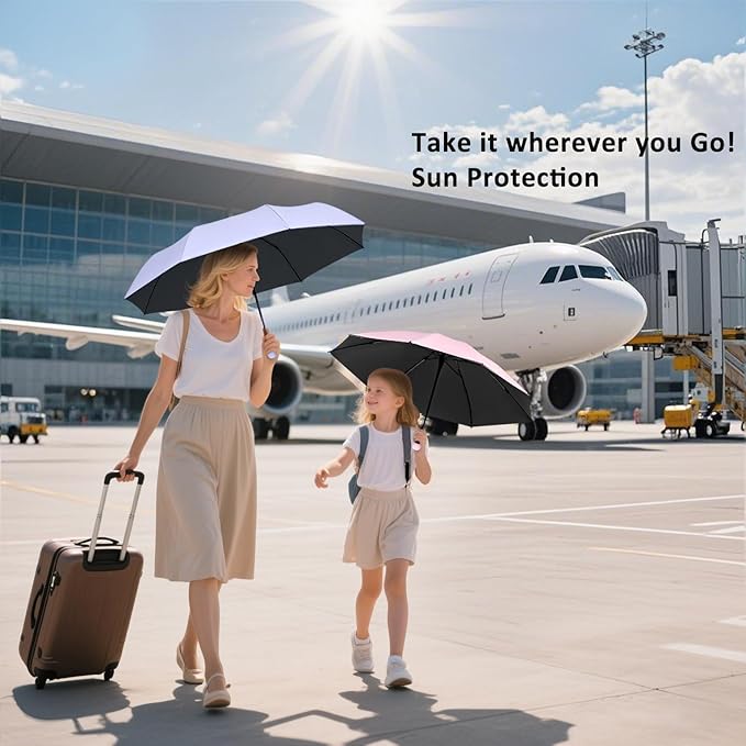 BAODINI Travel Mini Umbrella for Purse