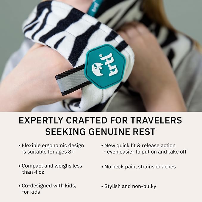trtl Pillow - Scientifically Proven Super Soft Neck Support Travel Pillow -