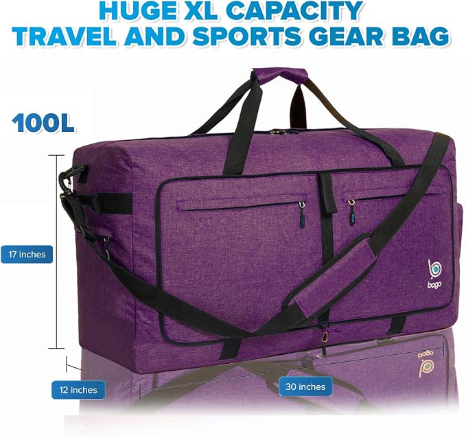 Bago Large Foldable Duffel Bags