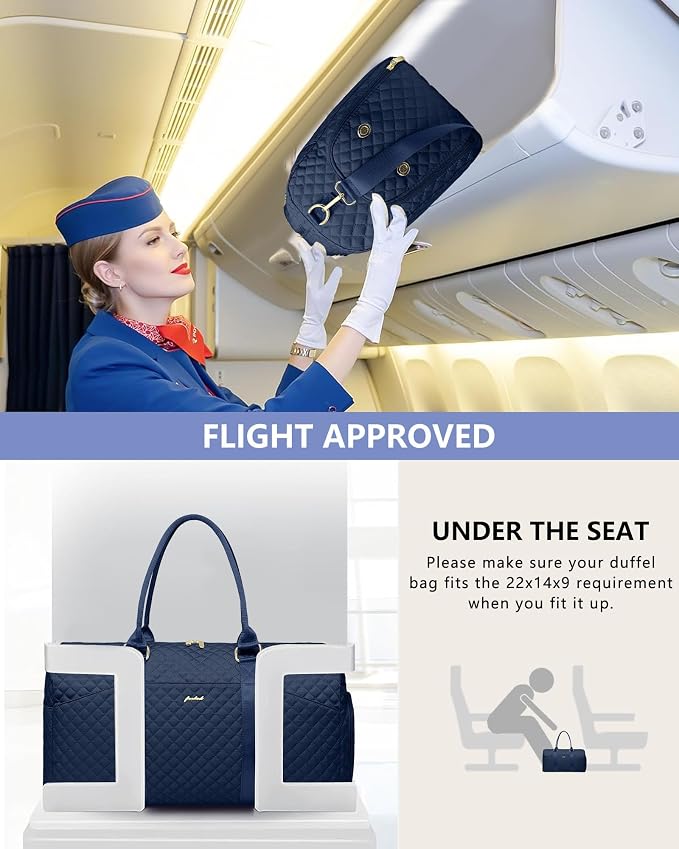 Weekender Travel Duffle Bag for Women