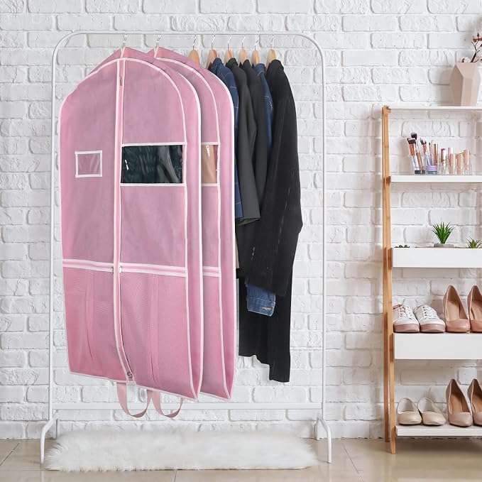 Zilink 43" Garment Bags for Travel for Women Carry on Suit Bags for Travel and