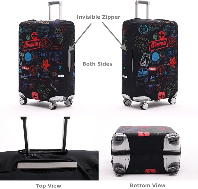 Luggage Cover Suitcase Cover Suitcase Protector Fit 26-28 Inch Luggage