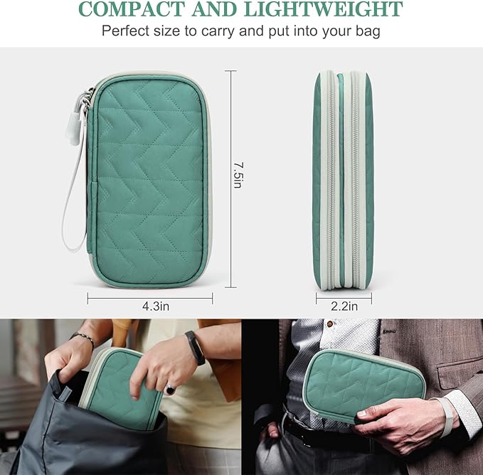 FYY Electronic Organizer, Travel Cable Organizer Bag Pouch Electronic