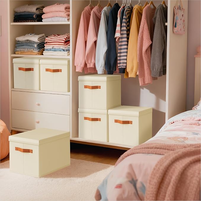 Storage Bins with Lids
