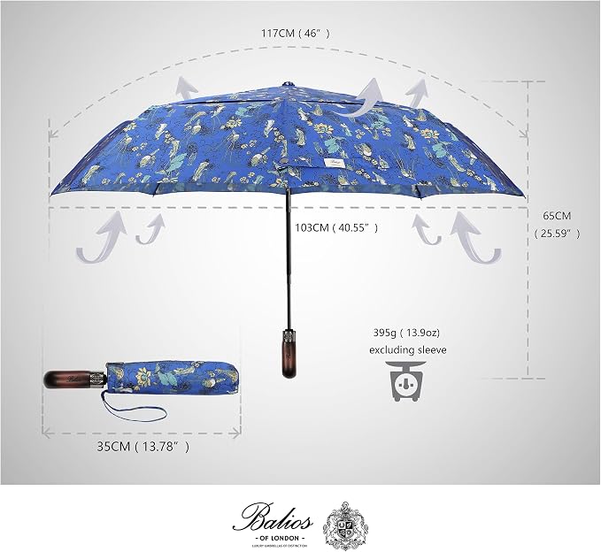 Balios Travel Folding Umbrella
