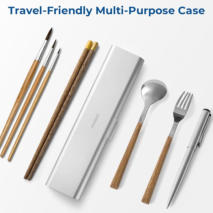2 Pack Wider Aluminum Toothbrush Travel Case, Portable Travel Toothbrush Holder