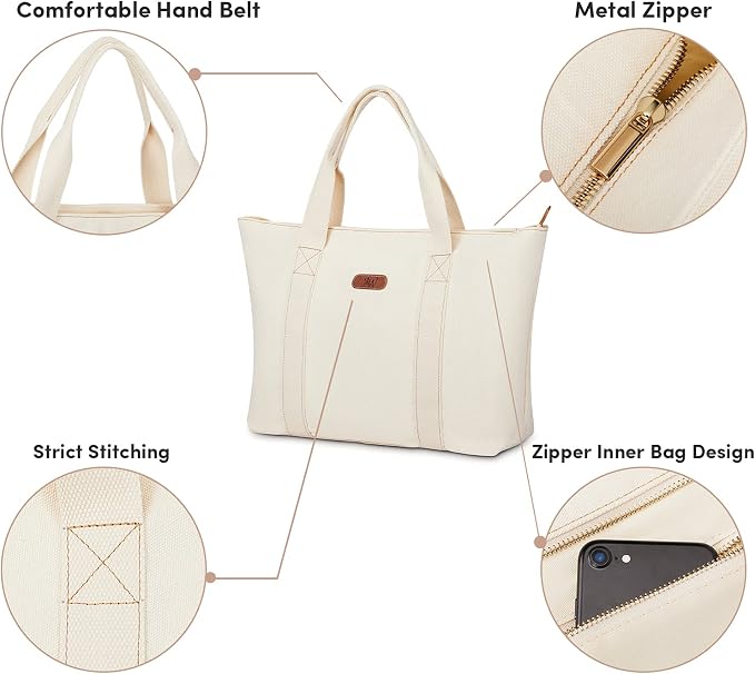 AW BRIDAL Monogram Canvas Tote Bag