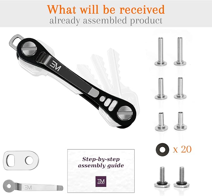 EM Premium Products Compact Key Holder