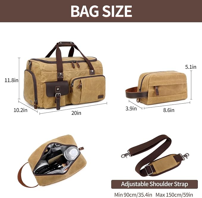 Travel Duffle Bag Weekender Bag