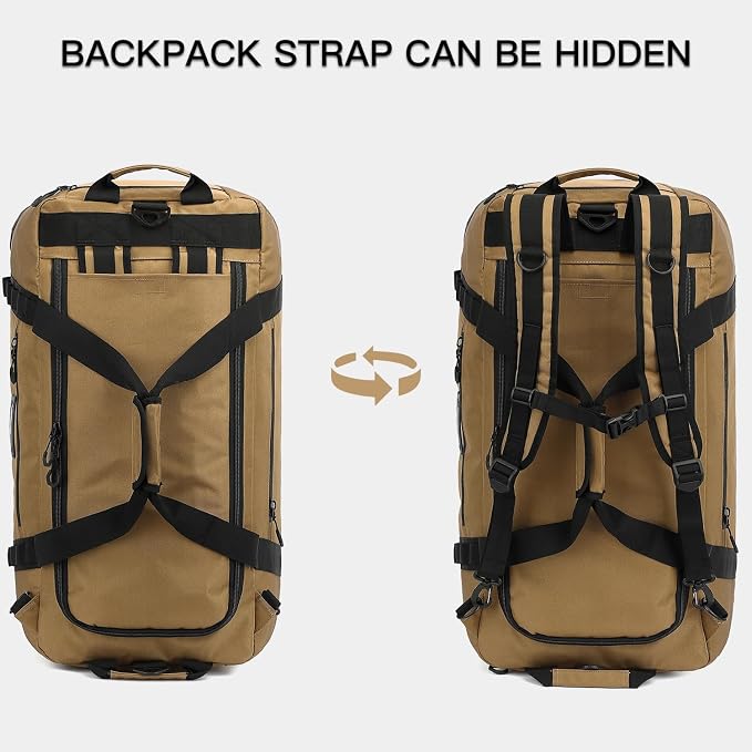 TUGUAN Extra Large Travel Duffle Bag Backpack