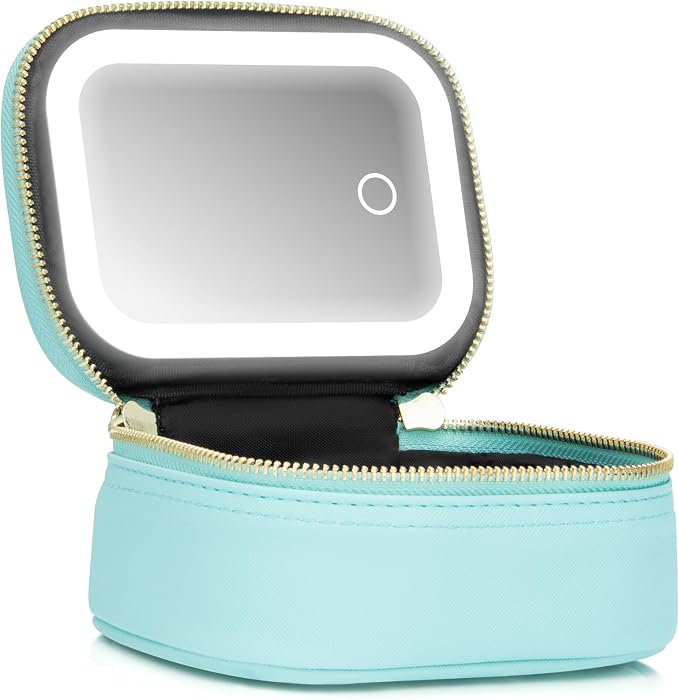 Small Makeup Bag Travel Train Case