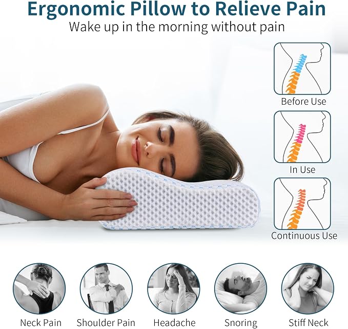 Memory Foam Pillows Neck Pillow
