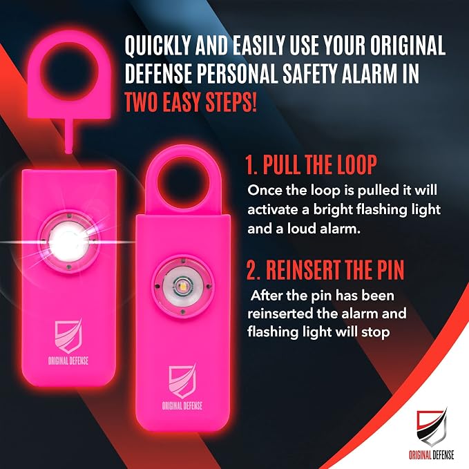 Original Defense® Siren Self-Defense Alarm