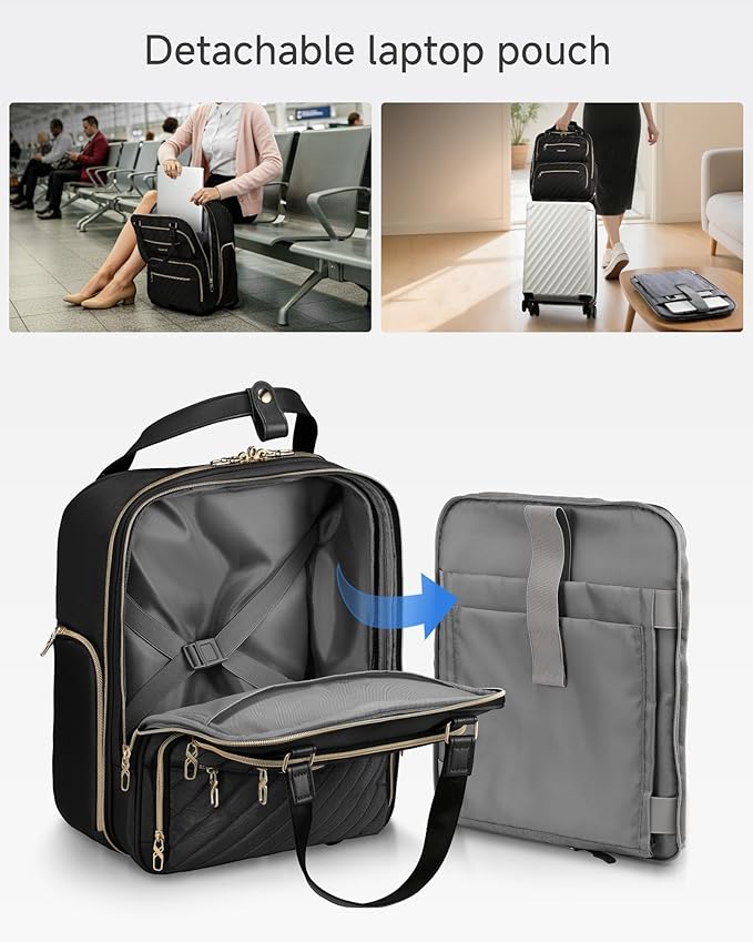 LUGGEX Underseat Carry On Luggage