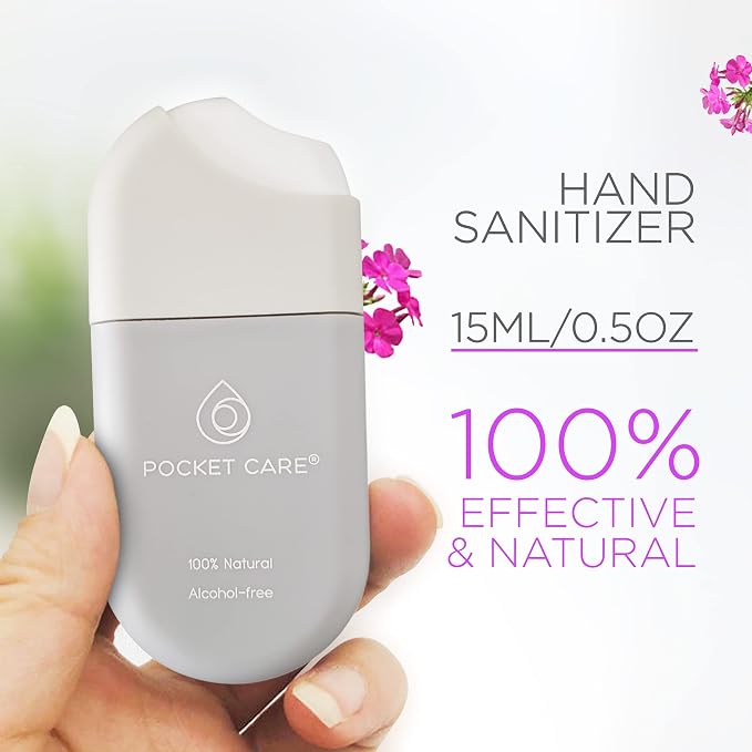 POCKET CARE | 2 Pack Gum scented Hand Cleanser Moisturizing Spray 1 Fl OZ-