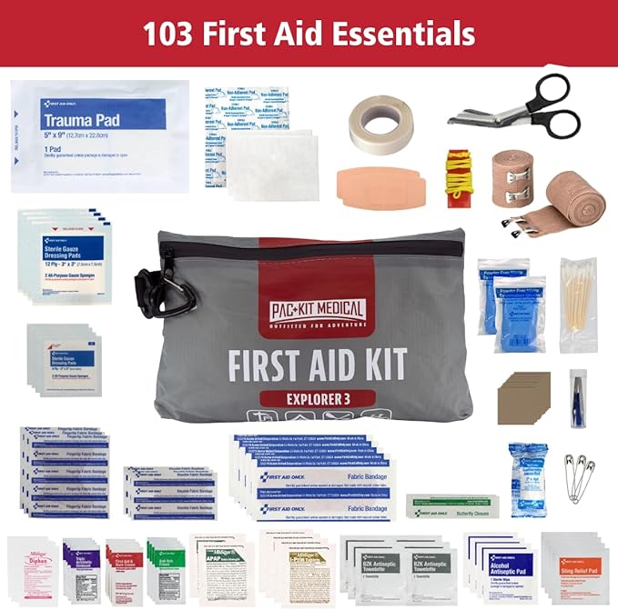 Pac-Kit Watertight Explorer 3 First Aid Kit