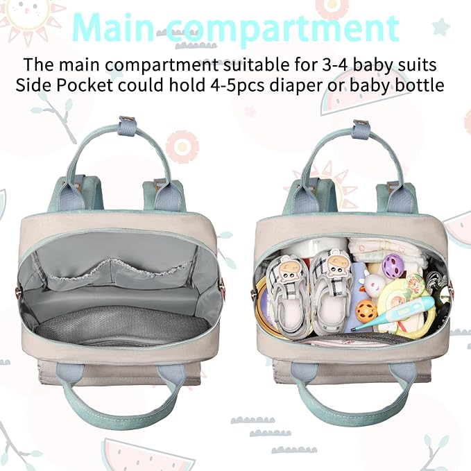 Diaper Bag Backpack, Baby Diaper Bag