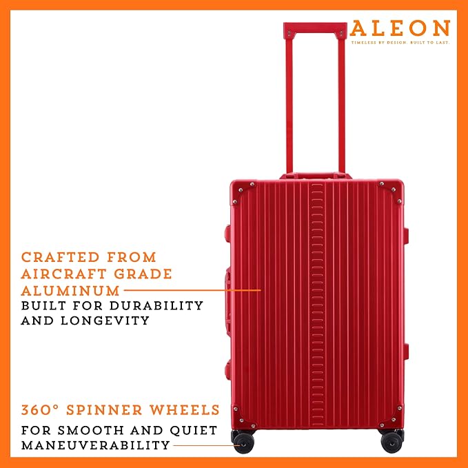 Aleon All Aluminum Lightweight 26" Carry-On Luggage