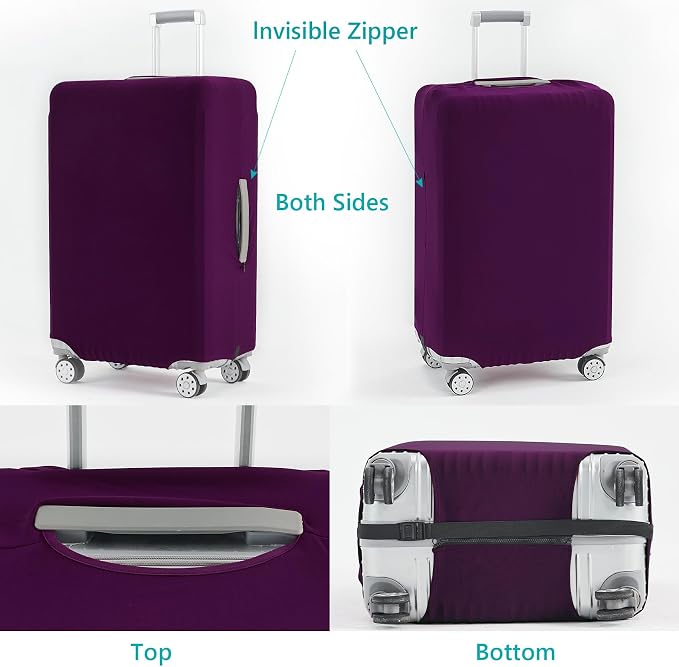 Travelkin Luggage Covers For Suitcase Tsa Approved, Suitcase Cover Protector