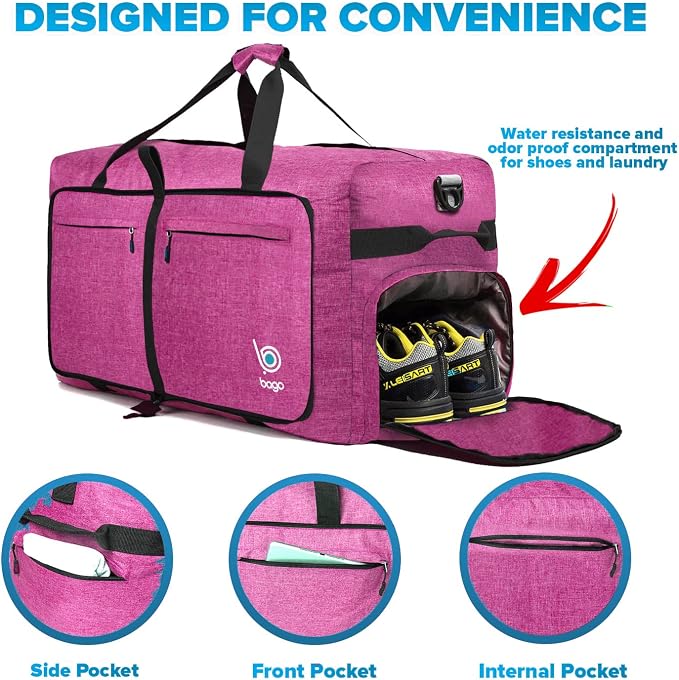 Bago Large Foldable Duffel Bags