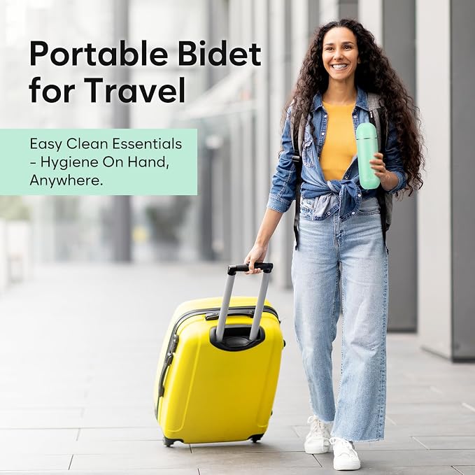 Easy@Home Portable Bidet for Travel: Peri Bottle for Postpartum Care