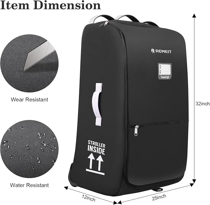 Stroller Bag for Airplane, Stroller Travel Bag Compatible