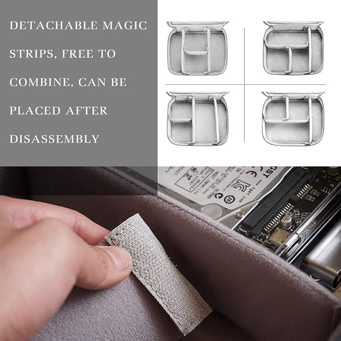 Electronics Organizer, OrgaWise Electronic Accessories Bag Travel Cable