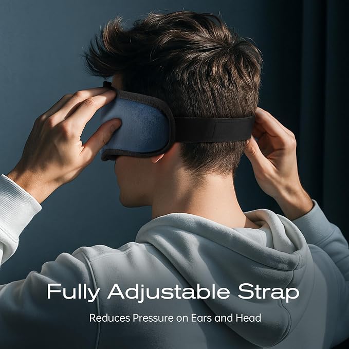 3D Sleep Mask with Bluetooth Headphones, Sleeping Headphones