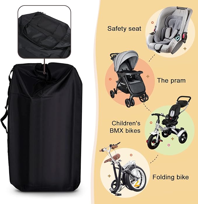 LIHAO Stroller Travel Bag, Gate Check Bag