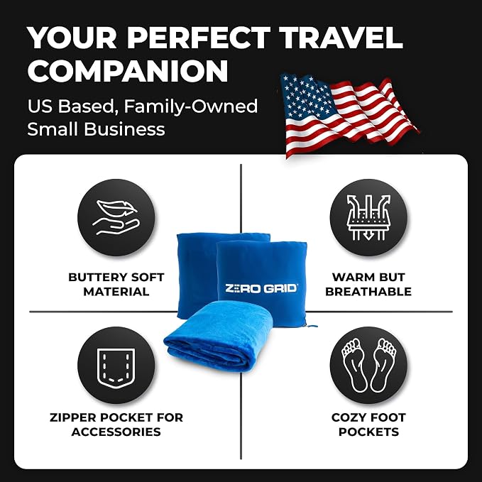 Lightweight Travel Blanket