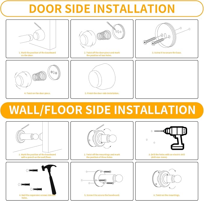 Door Stoppers – Heavy Duty Magnetic Door Stopper