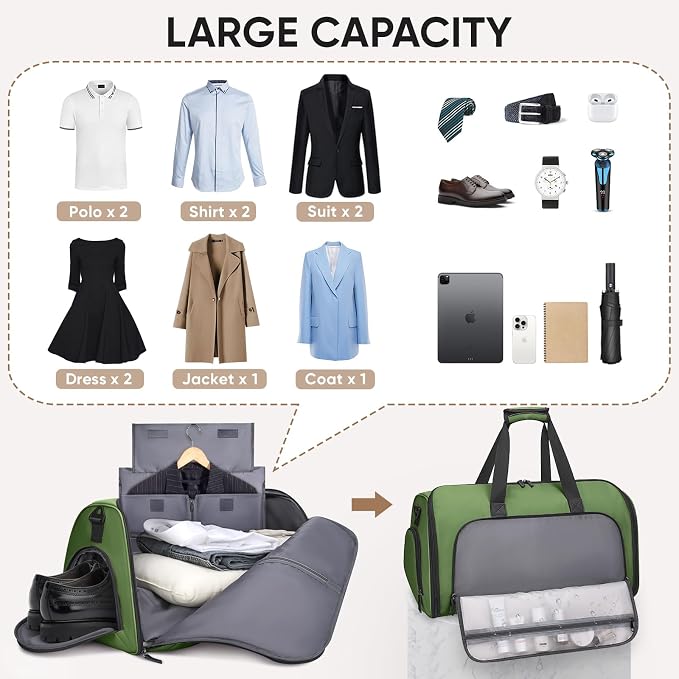 BALEINE Convertible Garment Bag
