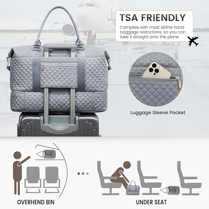 LOVEVOOK Travel Duffle Bag, Weekender Bags