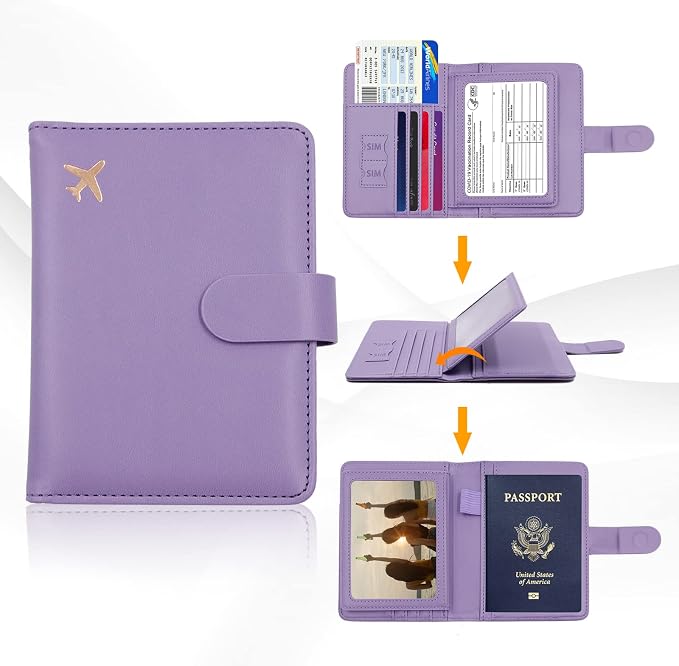 Melsbrinna Rfid Passport Holder