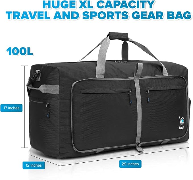 Bago Large Foldable Duffel Bags