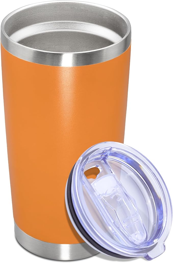 20 oz Tumbler with lid Double Wall Vacuum Insulated Tumblers Stainless Steel