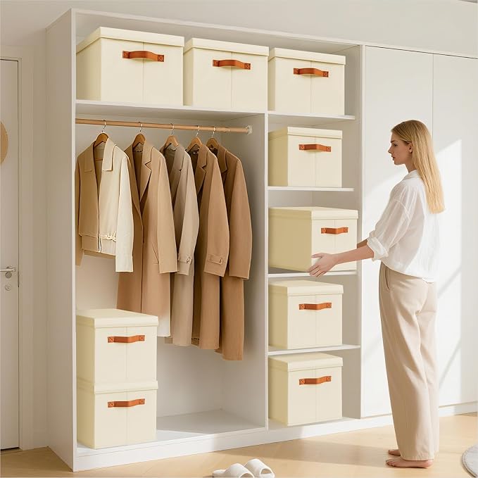Storage Bins with Lids