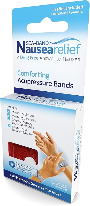 Sea-band Anti-Nausea Acupressure Wristband