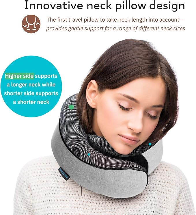 Travel Neck Pillows for Airplanes, Sleeping Essentials for Long haul Flights