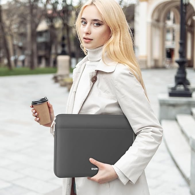 RAINYEAR Laptop Sleeve Case 13.3 Inch, Protective Portable Case